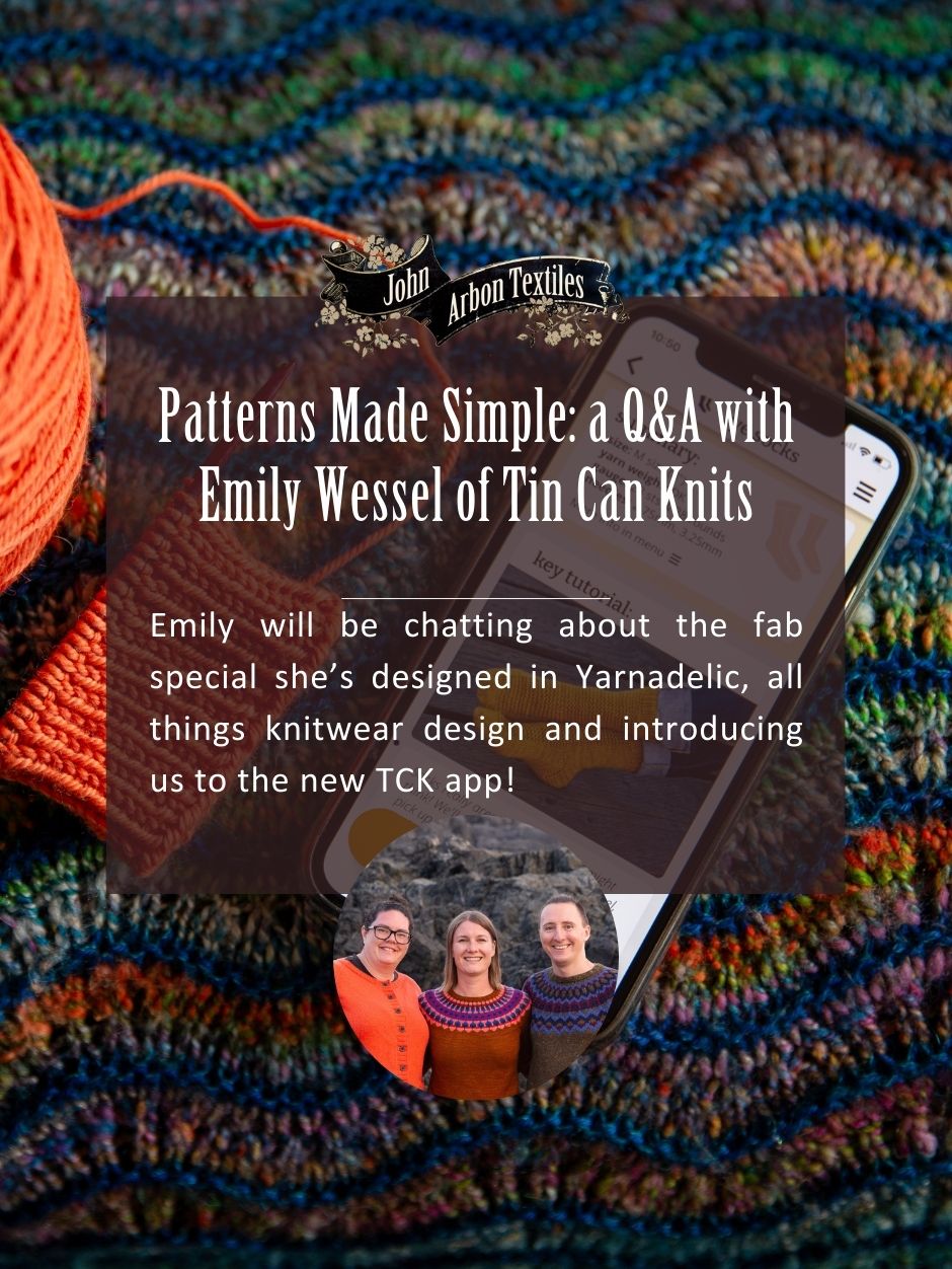 Patterns Made Simple: a Q&A with Emily Wessel of Tin Can Knits