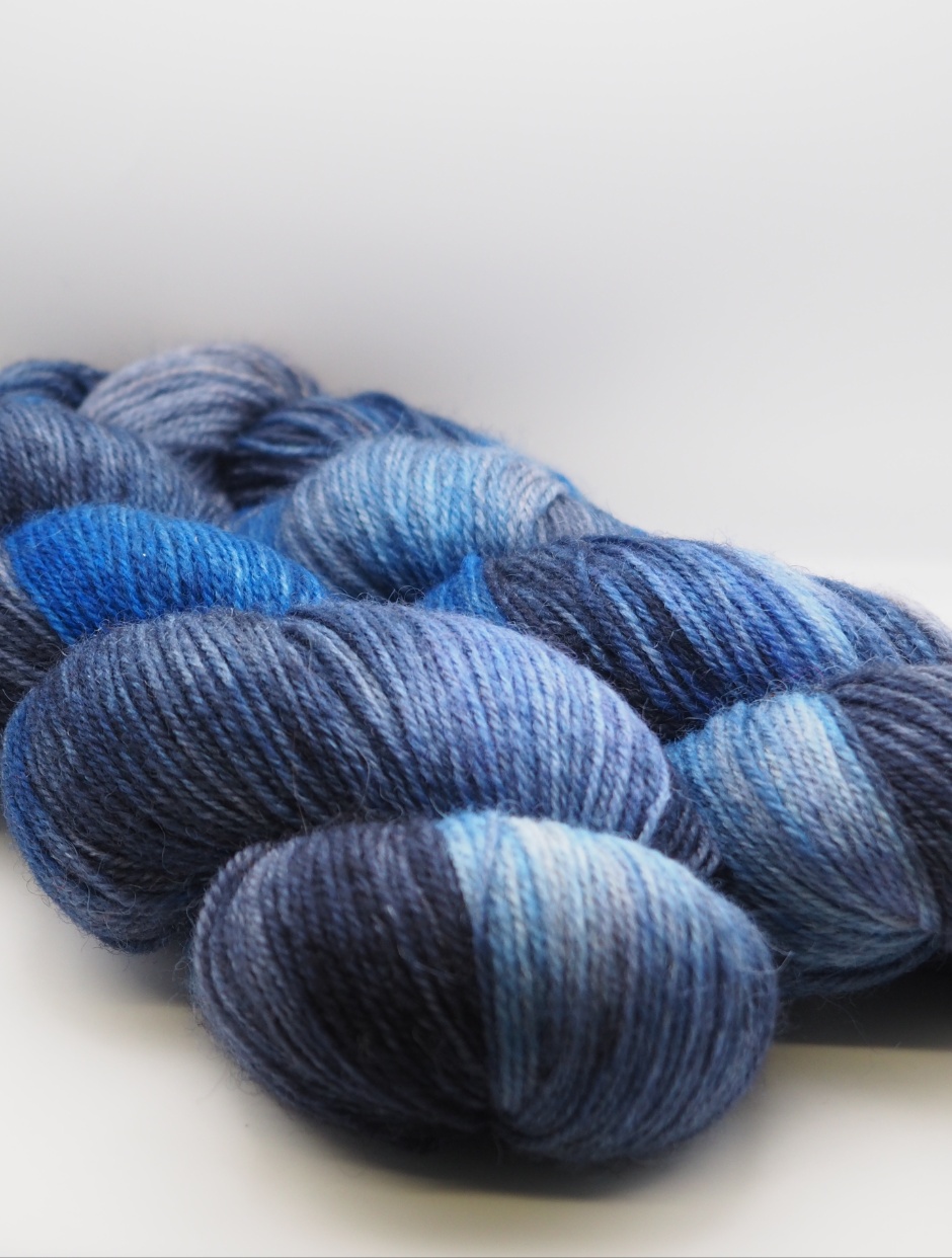 Devon Sea Swell - Socktober Hand Dyed by Felt Fusion