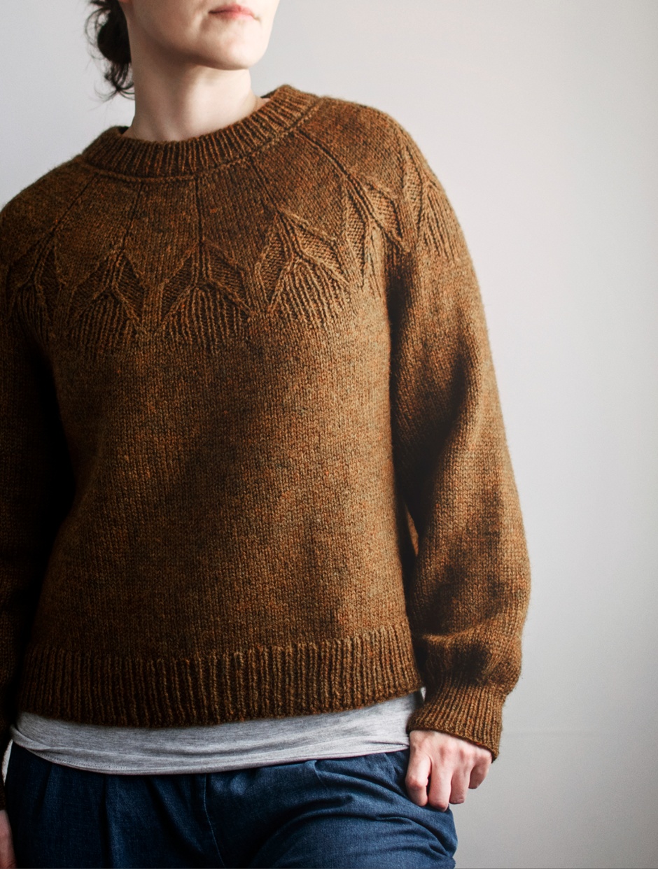 Rust Sweater Kit by Trin Annelie