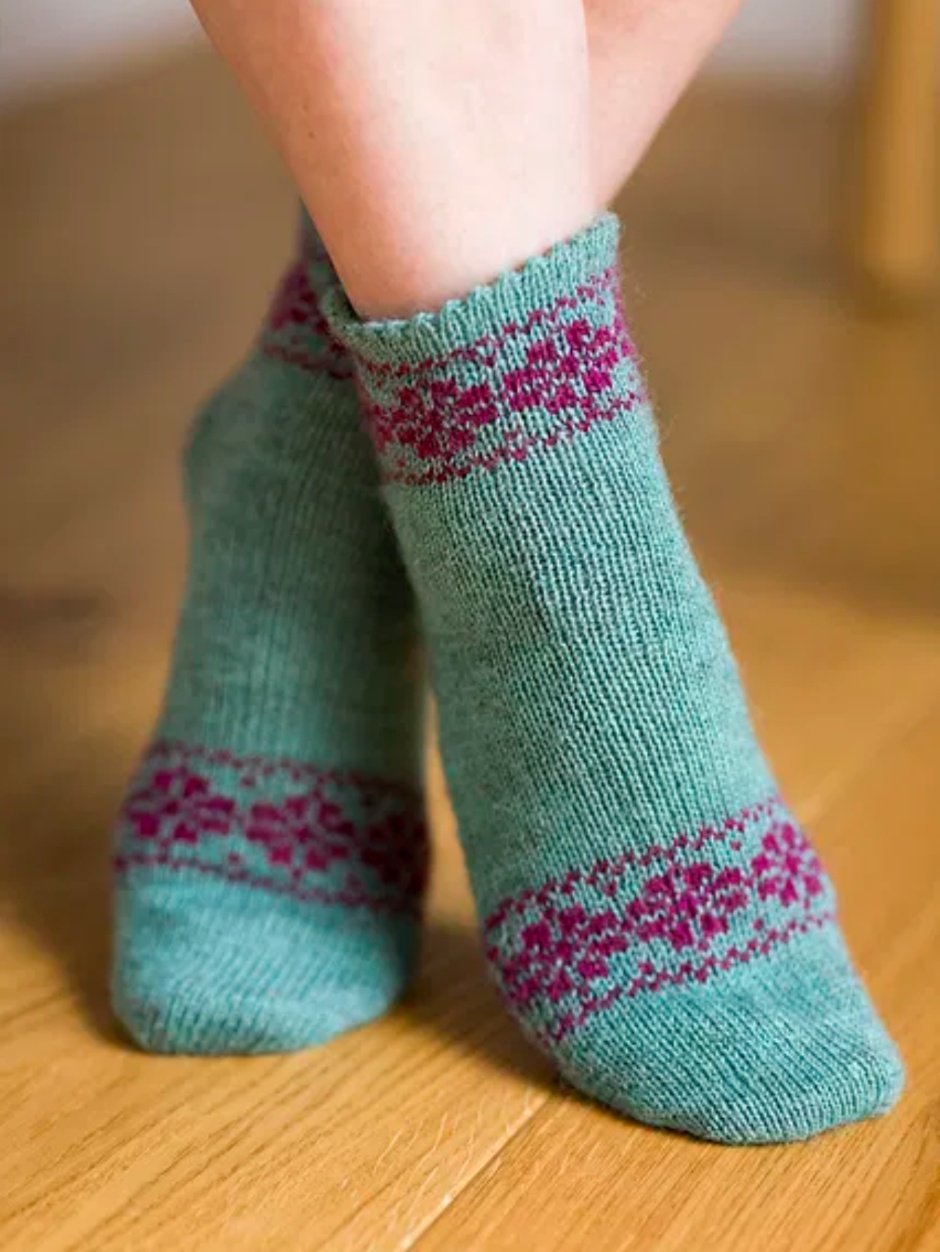 Sarah Scott Socks Kit by Kate Davies