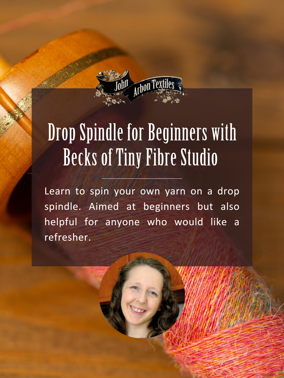 Drop Spindle for Beginners with Becks of Tiny Fibre Studio