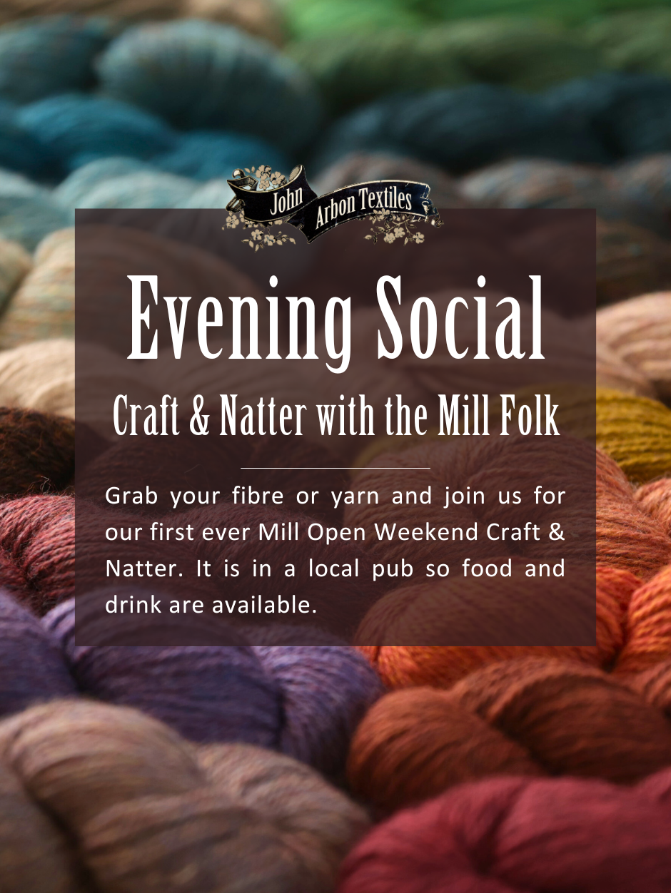 Evening Social – Craft & Natter with the Mill Folk